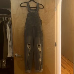 Denim Overalls